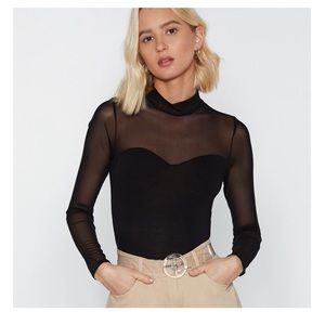 Nastygal Body Suit ✨ Never Worn ✨